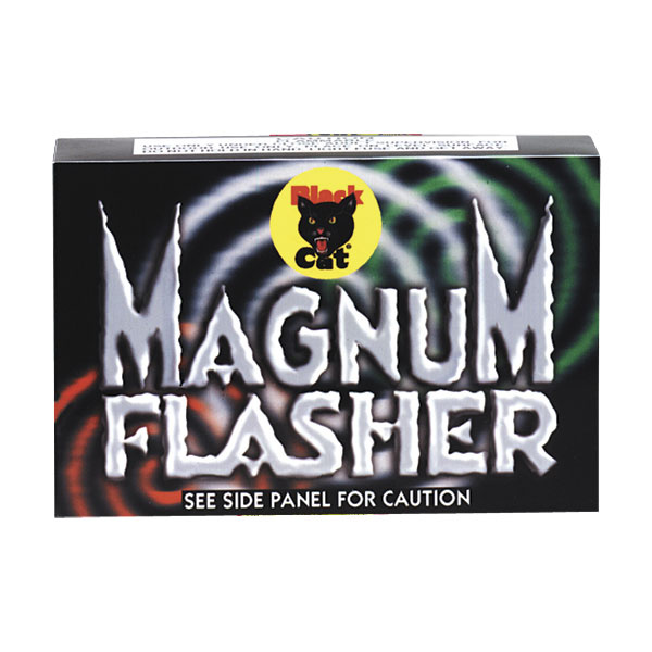 Magnum Flasher Black Cat