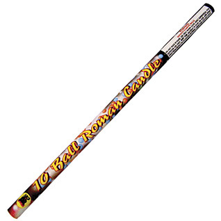 Black Cat 10 Ball Roman Candle